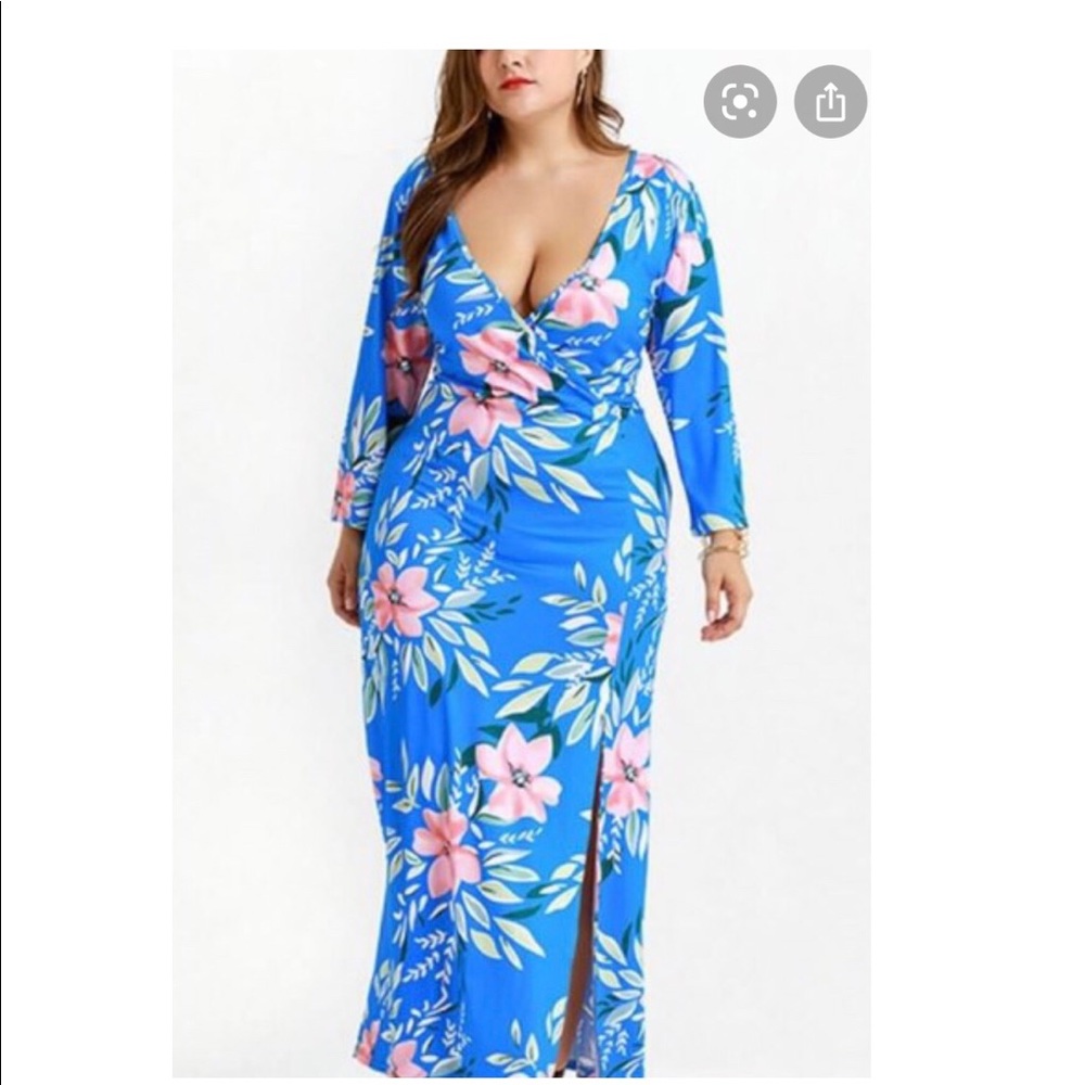 Fashion To Figure Maxi Dress with Slit